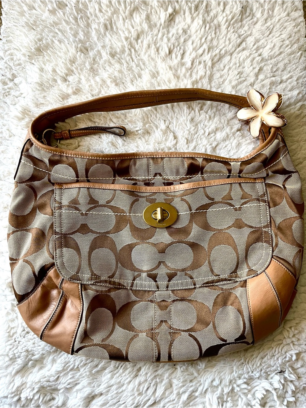 vintage coach ergo hobo shoulder bag
